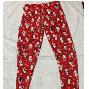 Christmas leggings, size small
